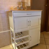 Carrello da Cucina 67x37x87cm