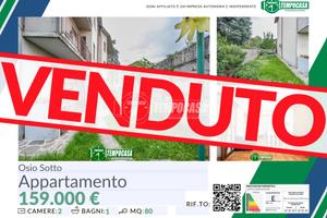 TRILOCALE CON BOX A OSIO SOTTO !!
