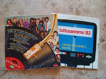 2 Vinili 33 giri Sanremo 81-83