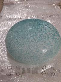 Plafoniera in vetro lavorato di Murano