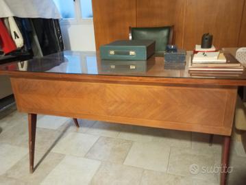 Scrivania con poltrona anni 50 modernariato