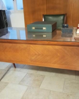 Scrivania con poltrona anni 50 modernariato