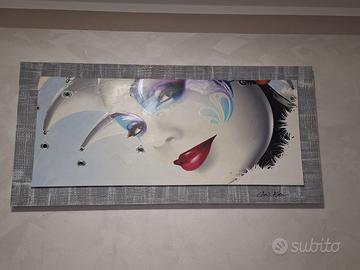 Quadro maschera veneziana