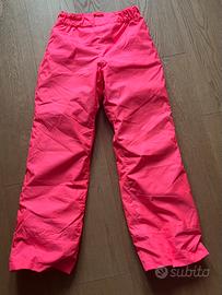 Pantaloni sci bambina