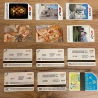 Schede telefoniche urmet bianche AA e turistica