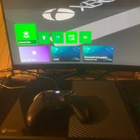 Xbox one senza controller con 6 giochi