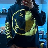 Felpa con logo dei Nirvana