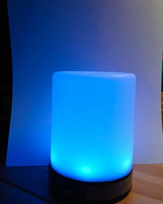 speaker Bluetooth con luce