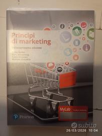 libro universitario " Principi di Marketing"