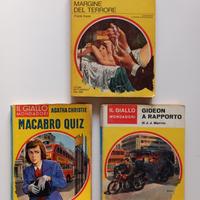 Gialli Mondadori anni '60 - Lotto 3 volumi