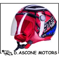 CASCO JUNIOR SPIDER ROSSO 2.0 YS 49-50 CM BIMBO