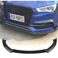 SPOILER LIP ANTERIORE AUDI A3 8V LOOK SLINE IN ABS