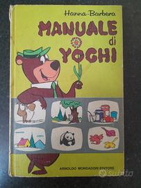 Libro vintage '72 Manuale di Yoghi Hanna Barbera