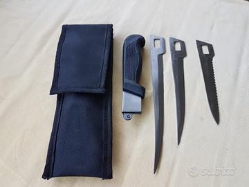 Set lame per filettare pesci