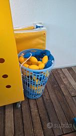 Corsia giallo ,blu, per piscina