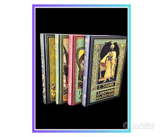 Collana 4 volumi Emilio Salgari RBA 2020 Italia