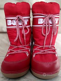 Doposci rossi BOOT, n. 35-37, come nuovi ❄️