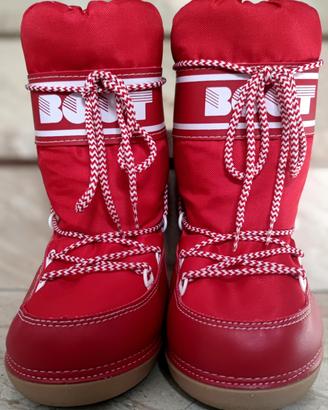 Doposci rossi BOOT, n. 35-37, come nuovi ❄️
