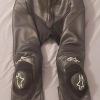 Alpinestars Missile Pantaloni Tuta Pelle tg. 48