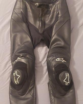 Alpinestars Missile Pantaloni Tuta Pelle tg. 48