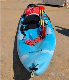 Kayak 2 posti Shark2 . Canoa sit on top