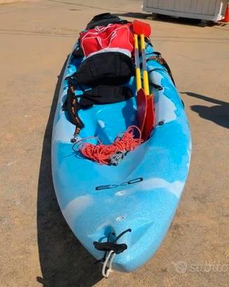 Kayak 2 posti Shark2 . Canoa sit on top