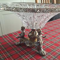 Centrotavola in argento ADI ERRE Milano Italy