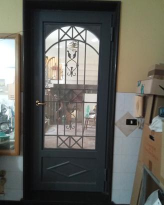 cancelletto ornamentale in ferro pesante con zanza