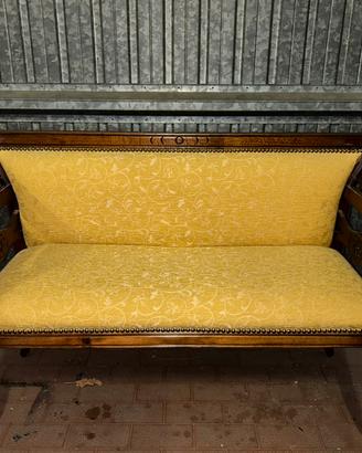 Divanetto/ panca in legno stile classico