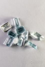 Lotto 9 Acquemarine Naturali – Totale 15,31 ct 