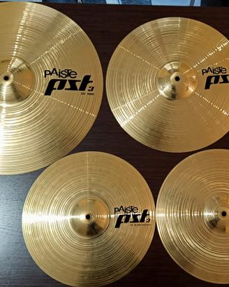 kit completo 4 pezzi Paiste PST3 (20",16"14")