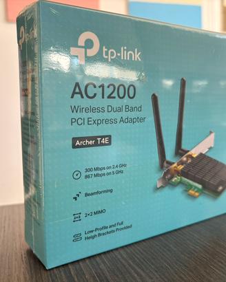 Adattatore wireless PC AC1200 Tplink NUOVO