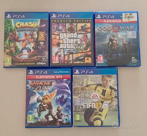 Lotto Giochi PS4 Senza Graffi!!