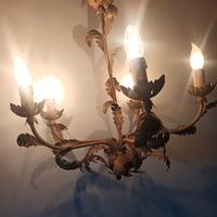 Lampadario fiorentino artigianale nuovo