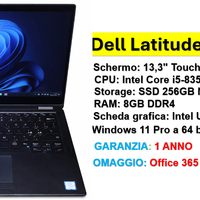 PC-Tablet Dell 13,3" FHD i5-8350u SSD 256GB+8GB