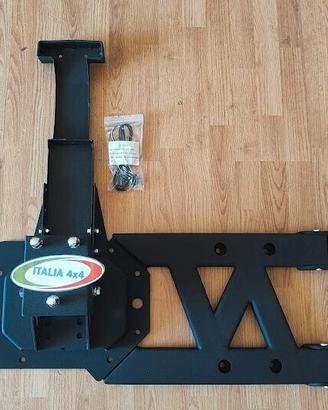 Porta Ruota portaruota di scorta JEEP Wrangler JK 