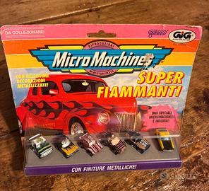 Micro Machines super fiammanti finiture metalliche