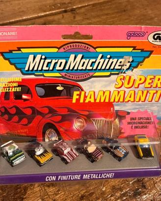 Micro Machines super fiammanti finiture metalliche