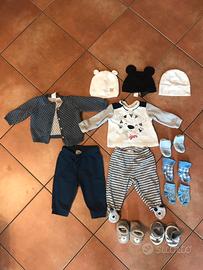 Mix vestiti bimbo 0 - 3 mesi + Regali