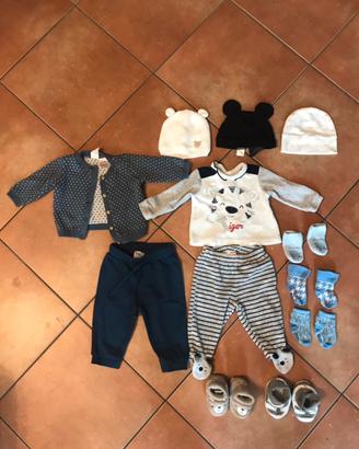 Mix vestiti bimbo 0 - 3 mesi + Regali