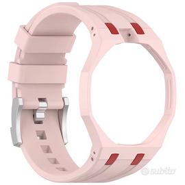 Cinturino Royal Pop Swatch X AP Rosa Ore 12