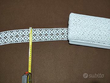 2 Bordure in Pizzo San Gallo / Crochet – 10 Metri 