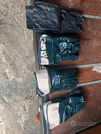 Guanti da lavoro riv.gomma