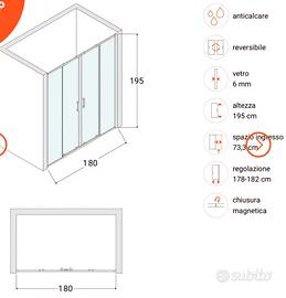 Box Doccia! NUOVO!!!!