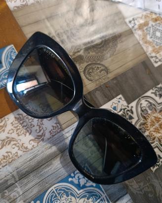 Occhiali da sole Gucci cat-eye neri - Come nuovi