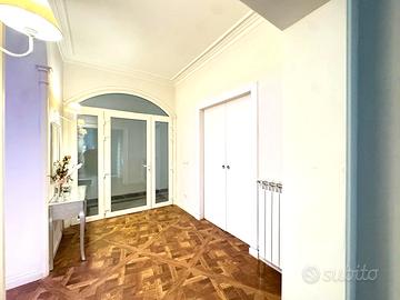 Appartamento con cortile privato e doppio box