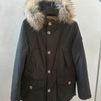 Giaccone Woolrich taglia 12 anni- grigio