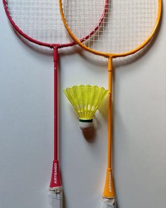 Racchette Badminton Artengo 2 Pezzi + volano