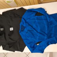 Stock n. 4 maglie termiche tecniche x sci e sport 