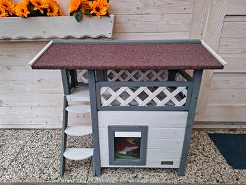 Caserta da esterno per gatti/cani